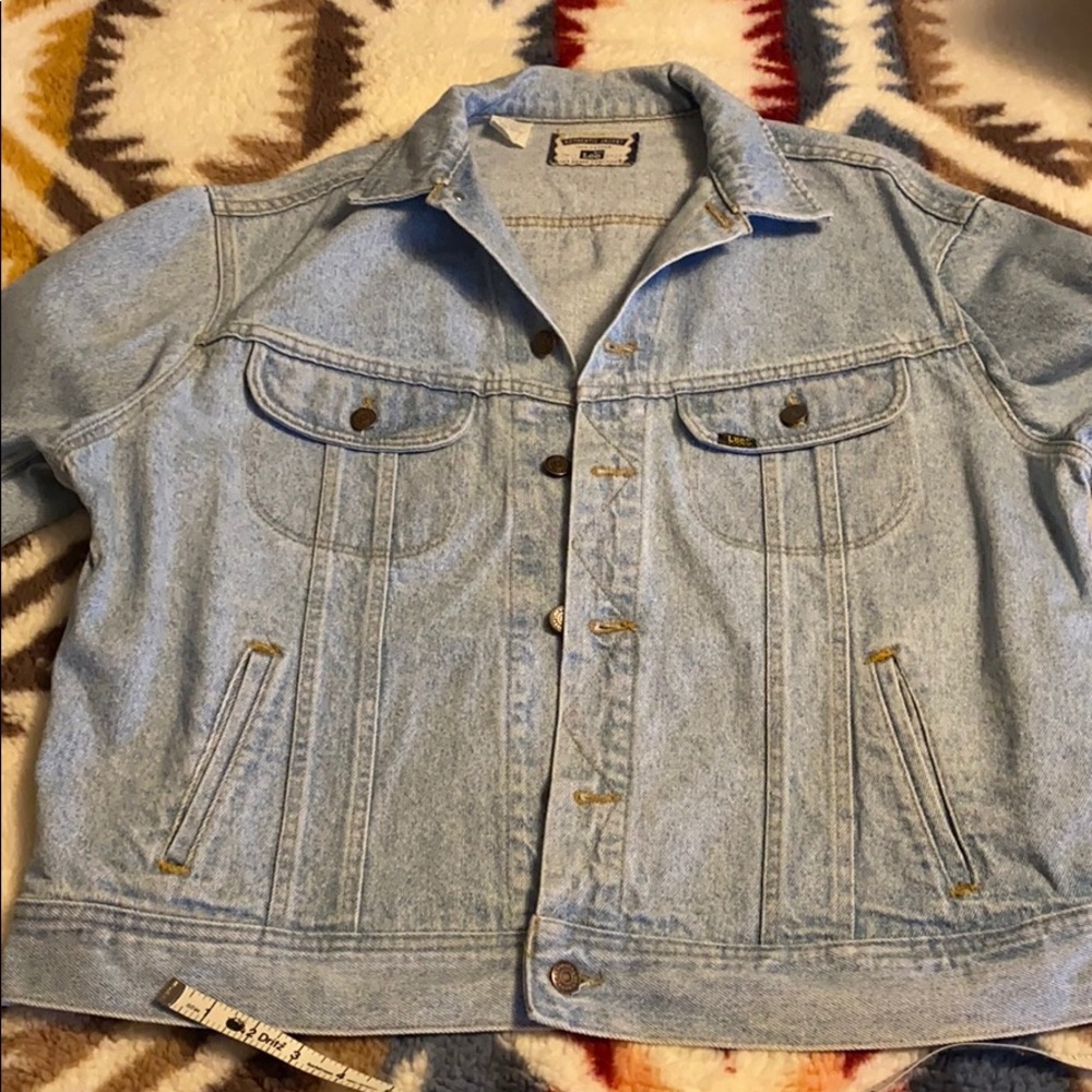 EUC Vintage Lee denim jeans jacket. Made in USA